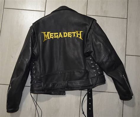 dave mustaine replica leather jacket|dave mustaine today.